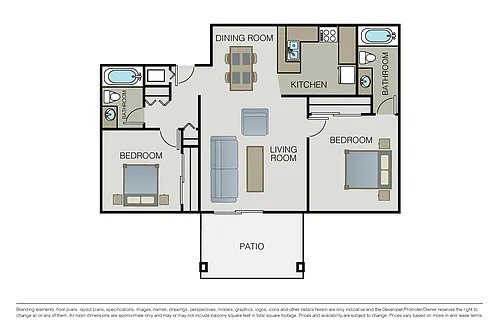 Floor plan Plan 2B
