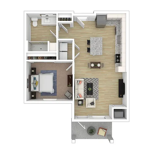 Floor plan The Nook