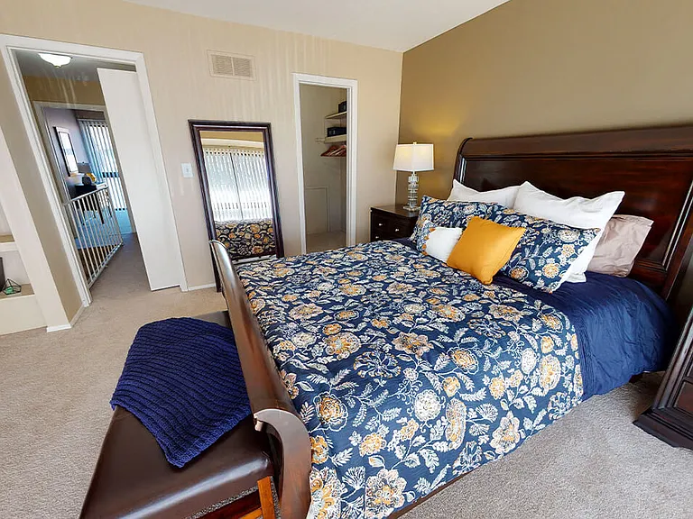 Bedroom with Walk-In Closet