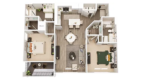 Floor plan B1