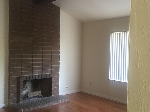 New hardwood floor in living room