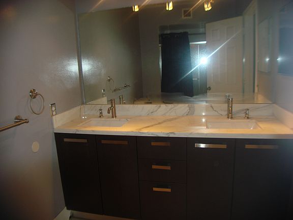 Master bathroom w/ double sink