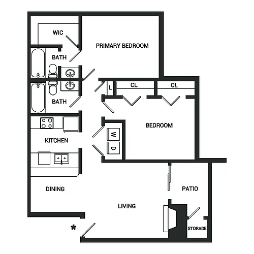 Floor plan B1