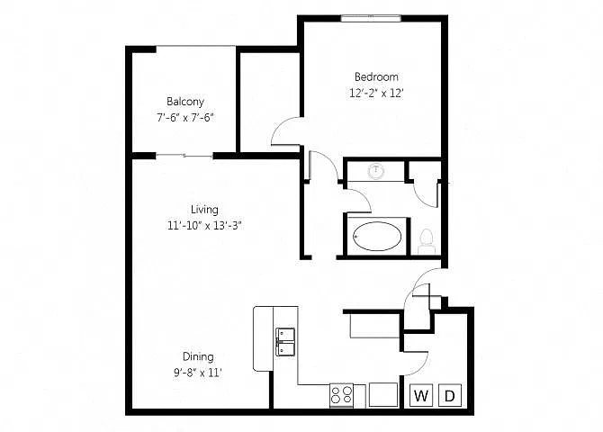 Floor plan A2A