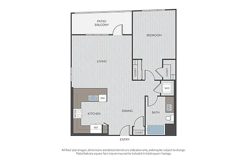 Floor plan Plan 1A