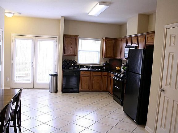 View of the kitchen/dining room from the living room