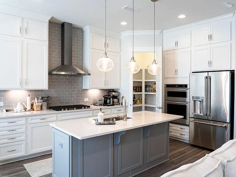 Gourmet kitchen with top of the line appliances