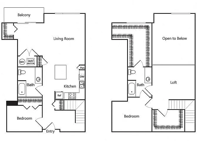Floor plan B22L Loft