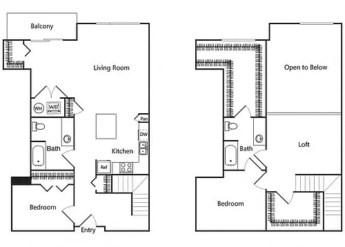 Floor plan B22L Loft