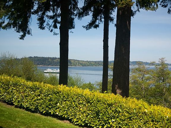 Blake Island to the west