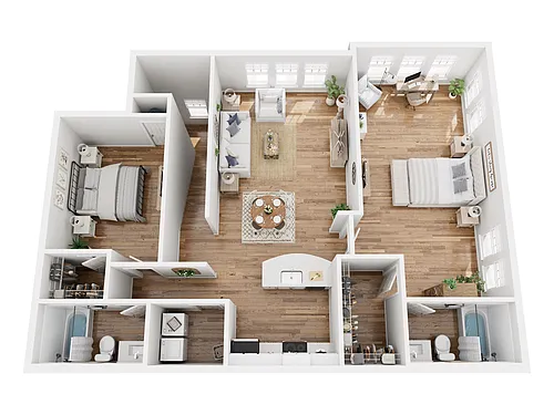 Floor plan B3