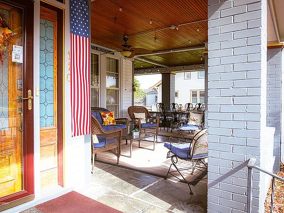 Wrap-around porch!  