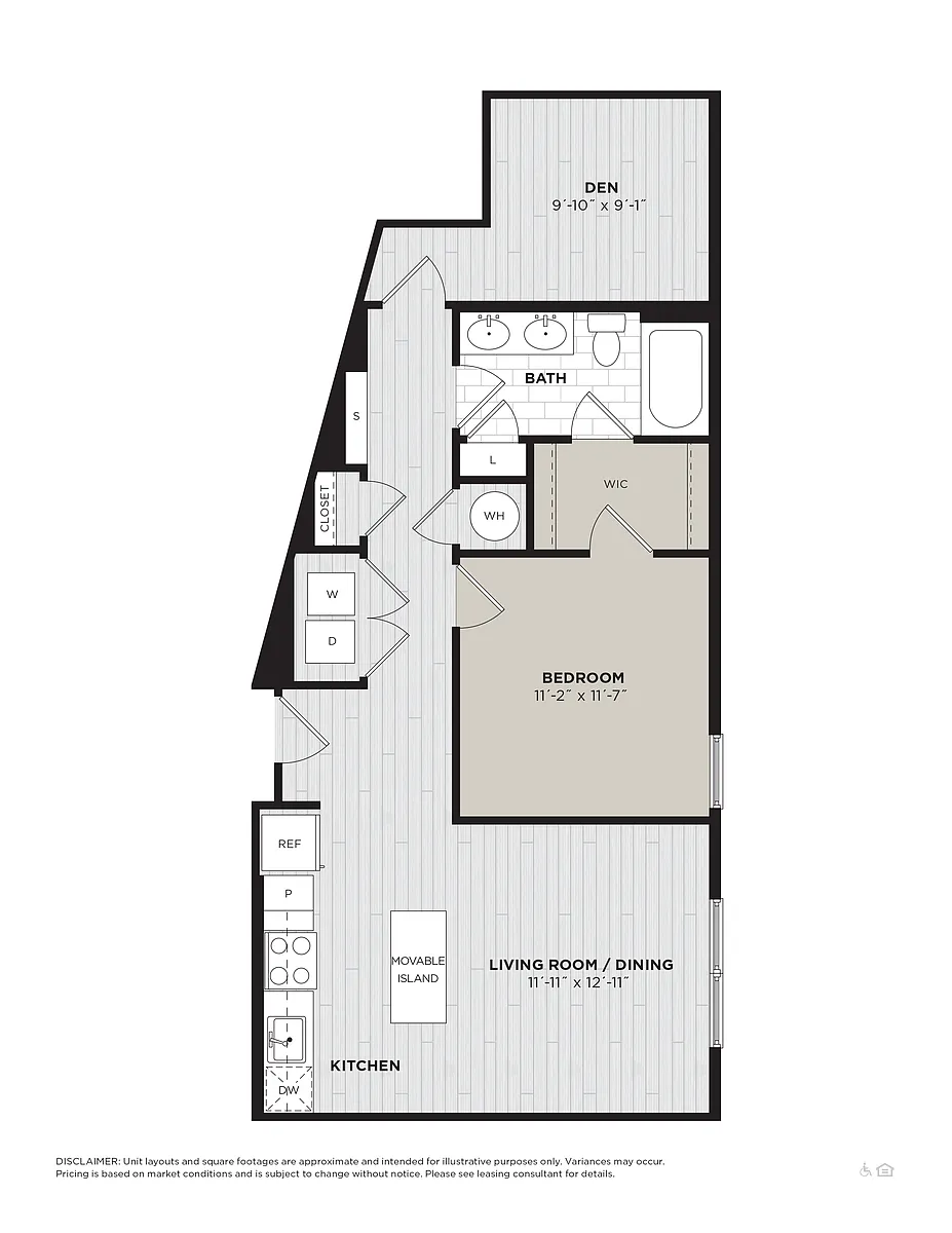 Floor plan A1W