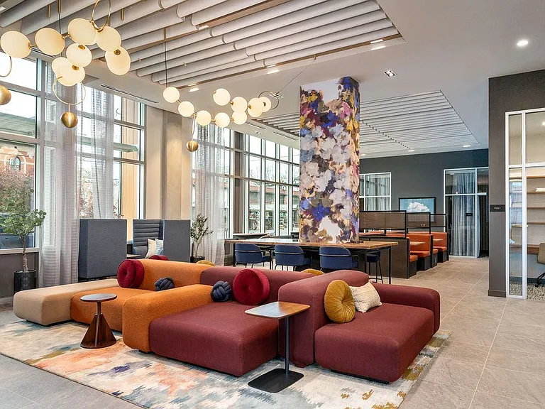 Co-working lounge