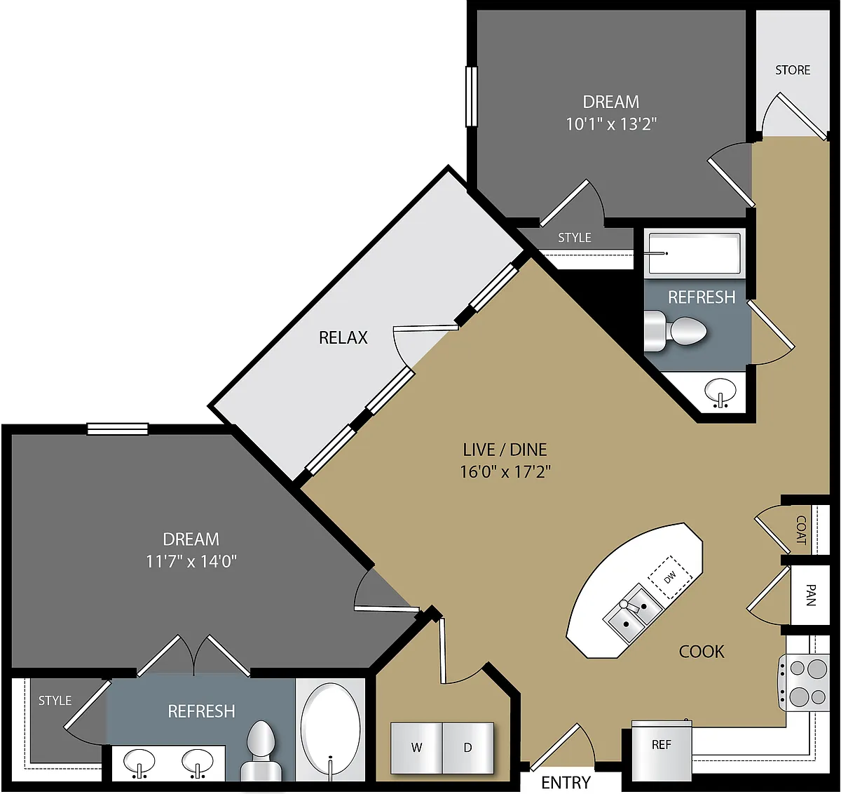 Floor plan B4