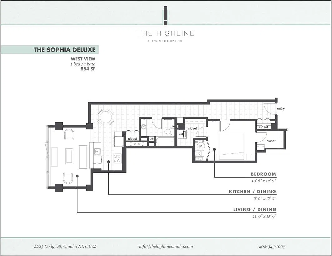 Floor plan Sophia Deluxe