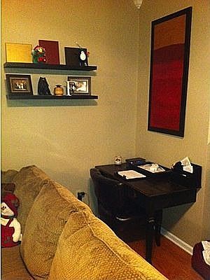 Work Area in Living Room