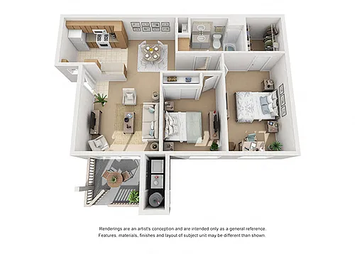 Floor plan Hideaway