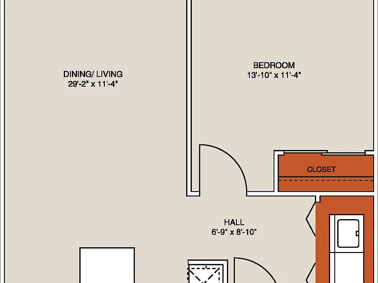 A1 Barrier Free Floor Plan A1 Barrier Free Floor Plan