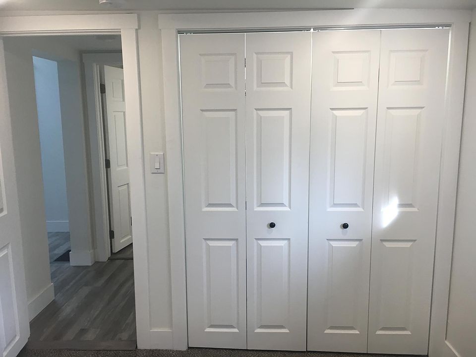 Closet in back bedroom.