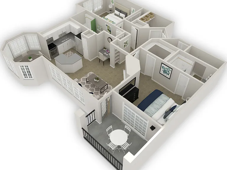 Washington floor plan Lowry Park