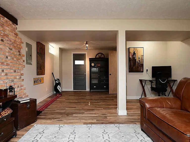 Finished basement.