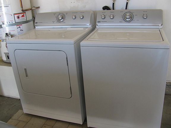 Washer & dryer in garage included for tenants use 