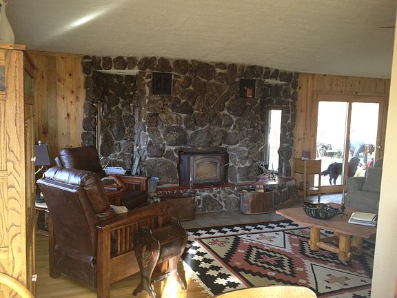 gorgeous rock fire place 