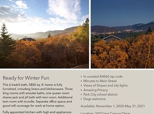 2433 Iron Canyon Dr, Park City, UT 84060