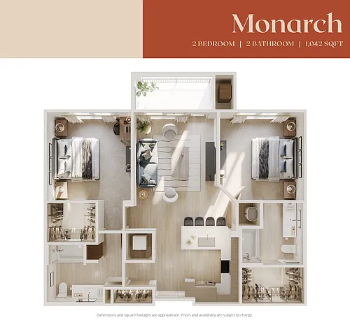 Floor plan Monarch
