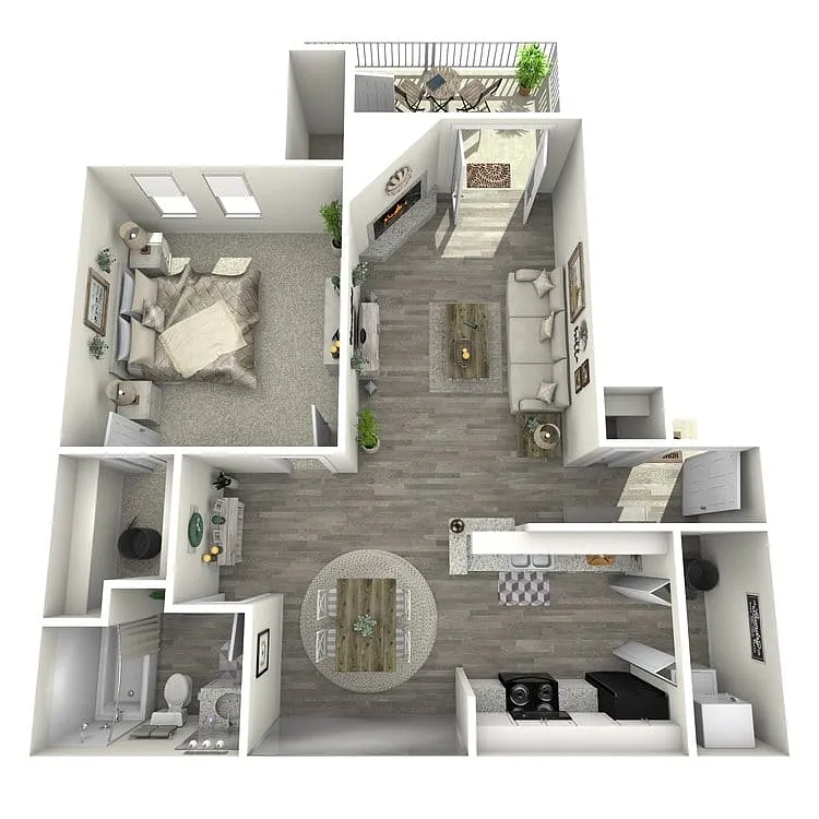 Floor plan A1 - Reno