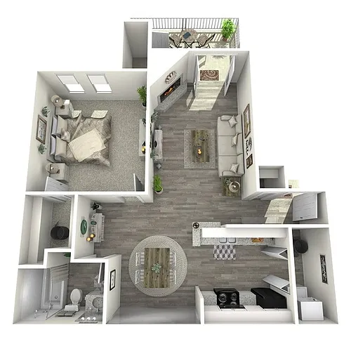 Floor plan A1 - Reno
