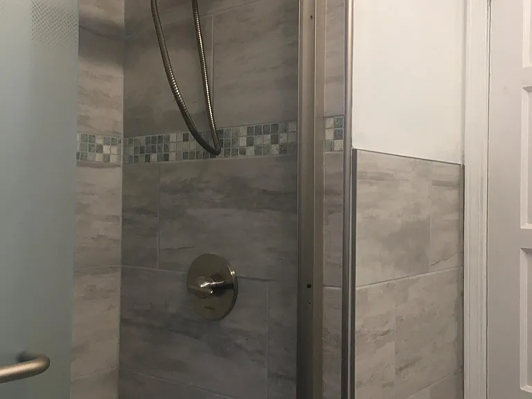 New Bathroom shower (no tub)