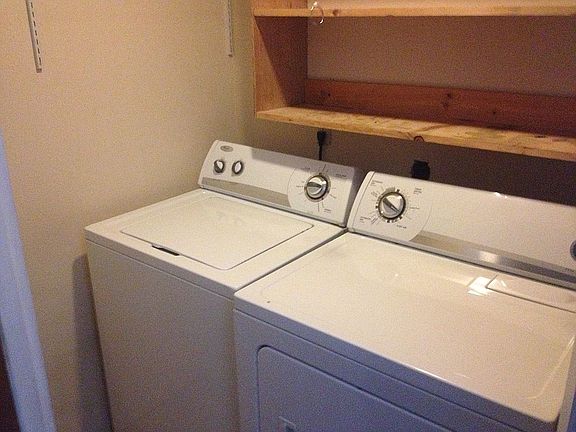 Private Laundry in Unit