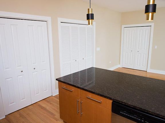 Pantry, laundry and coat closets