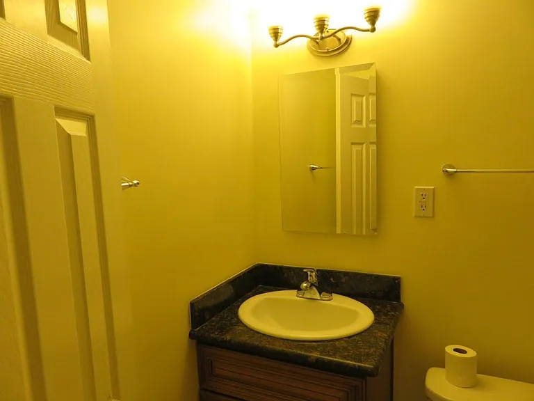 View of bathroom.
