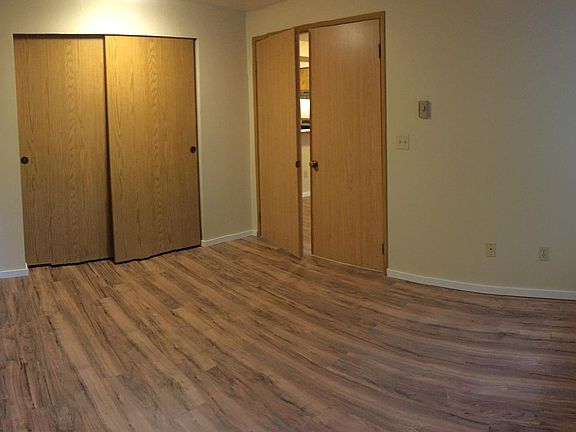 Bedroom. Closet goes corner to corner.