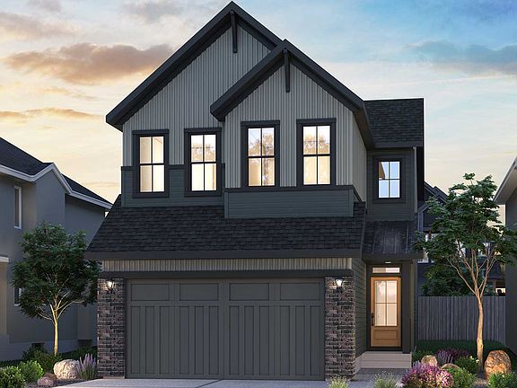 An exterior rendering of the Robson 24 model by Brookfield Residential