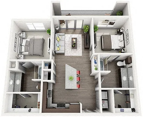 Floor plan B1 - Vancouver