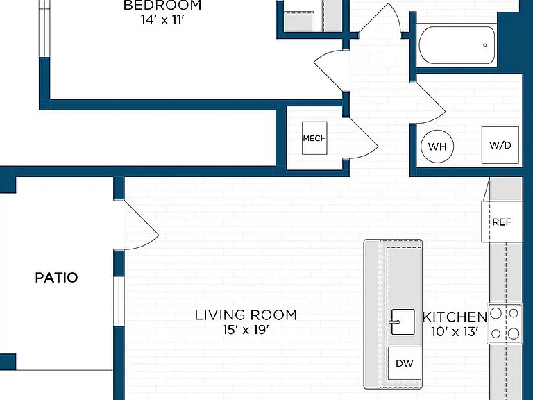 Floor Plan A4 | Echelon at Charlotte | Apartments in Charlotte, NC Floor Plan A4 | Echelon at Charlotte | Apartments in Charlotte, NC