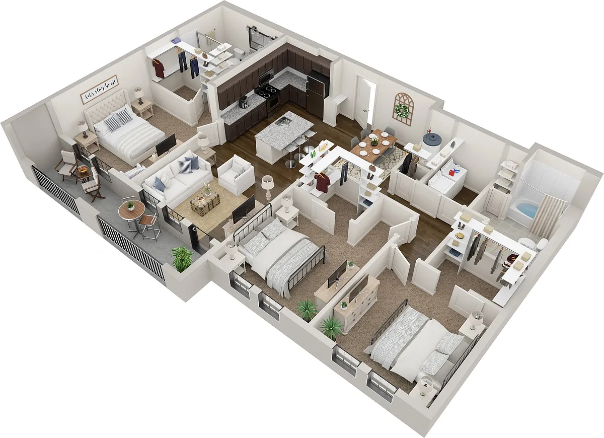 Floor plan Henry - C1