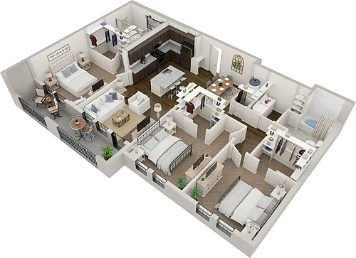 Floor plan Henry - C1