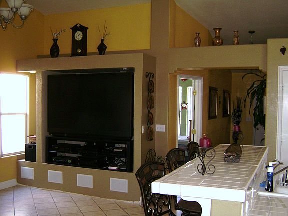 Living Room Buil-in Entertainment w/Surround Sound