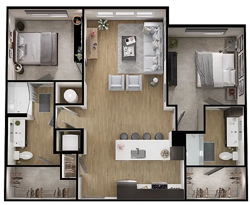 Floor plan B1