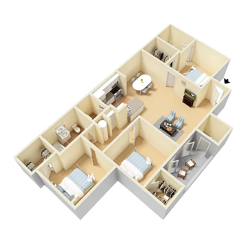 Floor plan Umstead