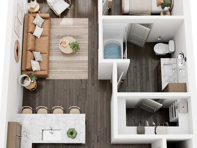A1 floor plan Local Dripping Springs