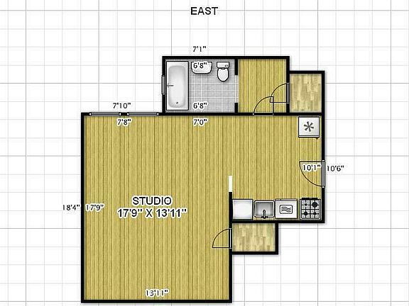 2nd image of 212 W 22nd St APT 3H