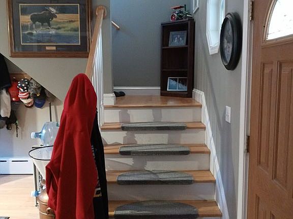 Interior stairs to in-law