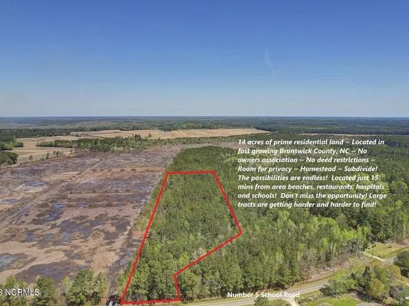 14 Acres No 5 School Road, Longwood, NC 28452