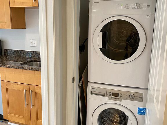 In-unit washer and dryer